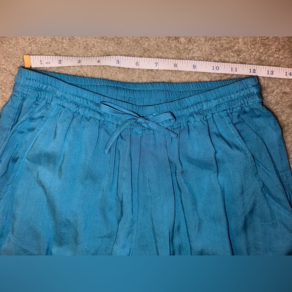 SKEMO basics Solids Babucha Pants, Harem, Aqua Size Medium - New With Tags ￼ - Picture 8 of 9